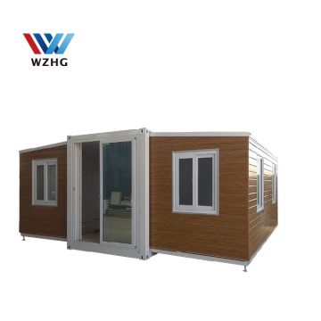 20ft Australia standard prefab house expandable container homes house with cladding and solar system